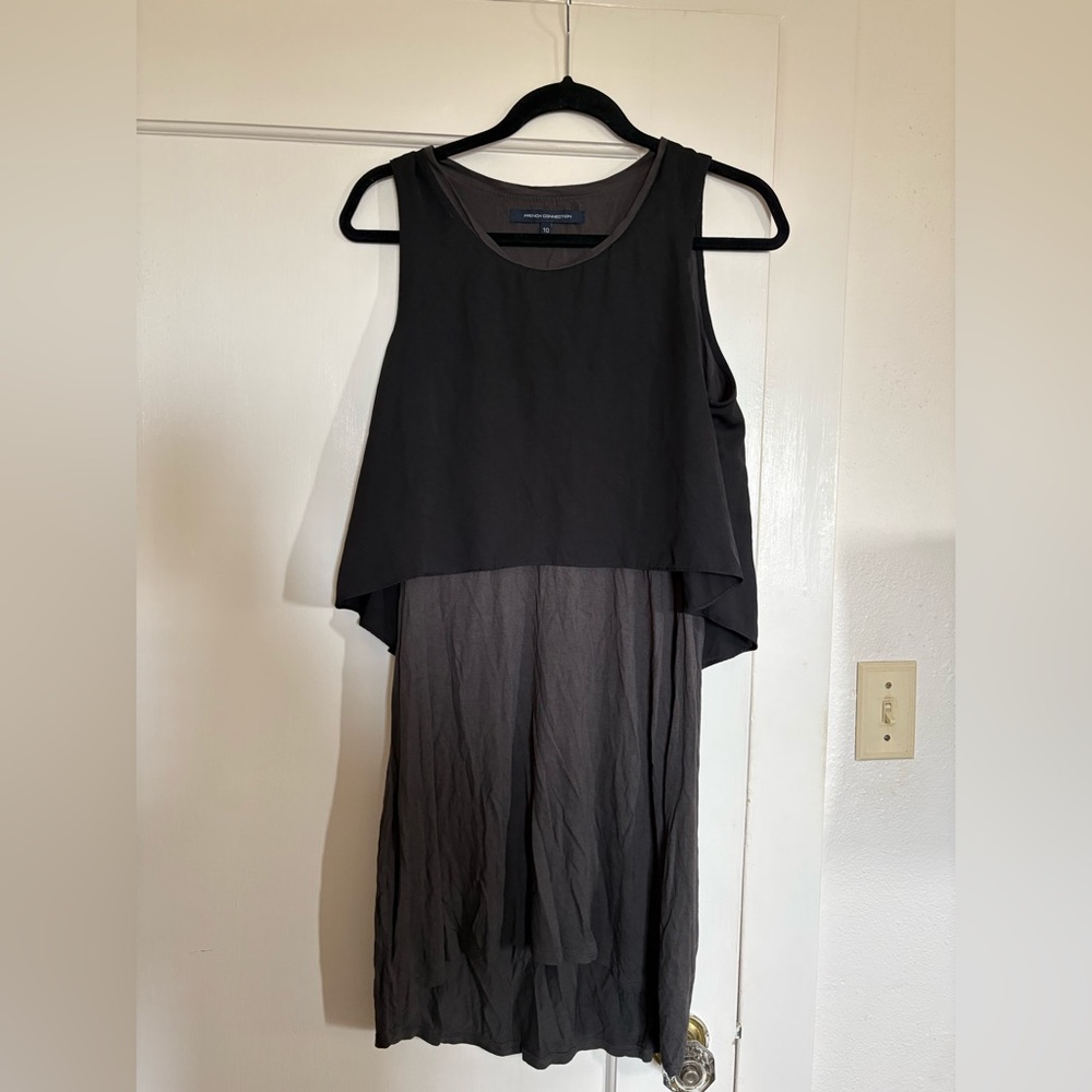 double layer french connection dress